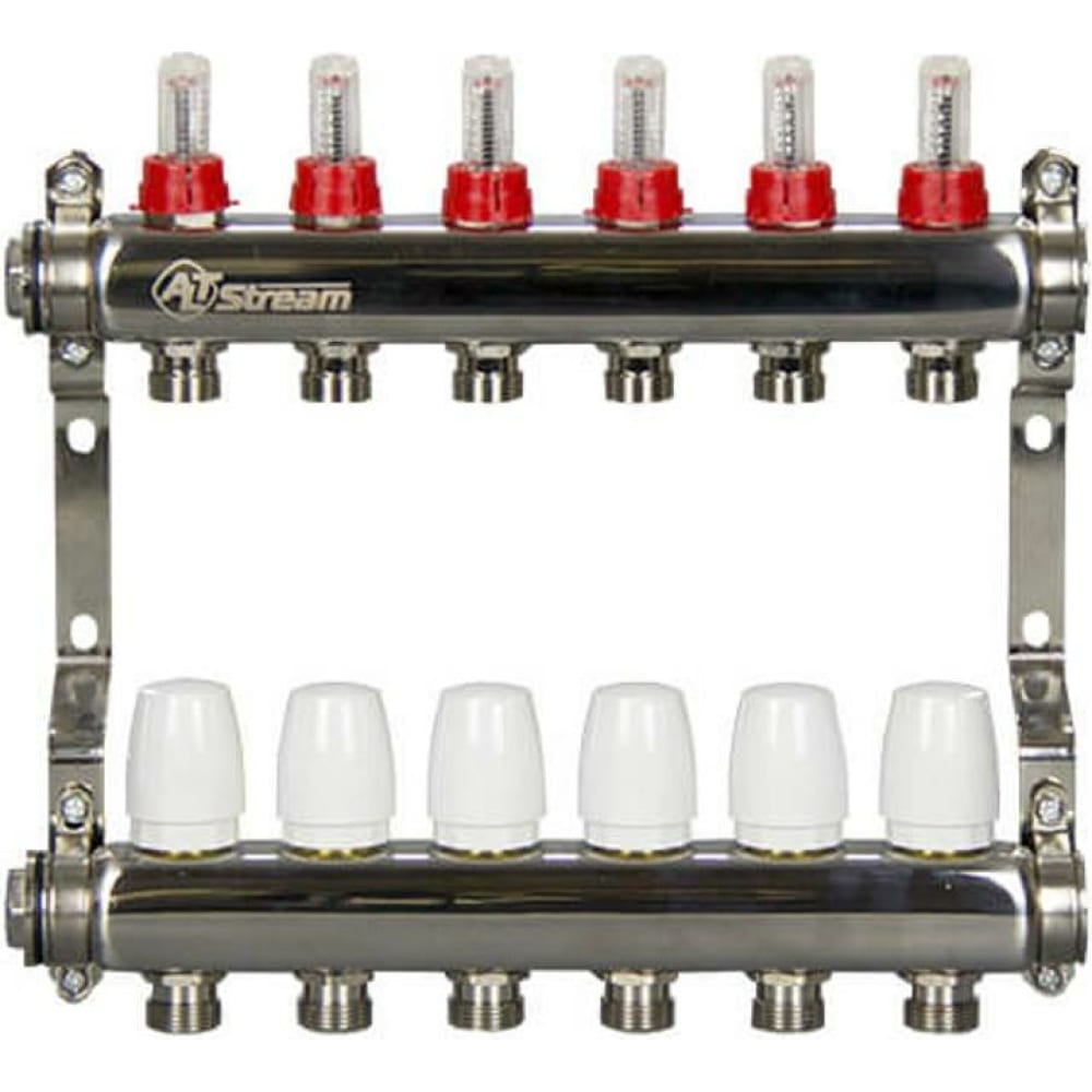 фото Altstream alt-kgr коллекторная группа с расходомерами, сталь 1"х 3x3/4" 005070102