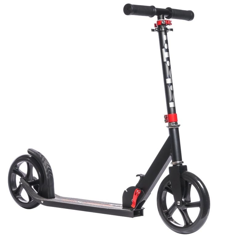 

Самокат Bibitu Sollo Skl-037, руль + 5 см, черный, Sollo Skl-037