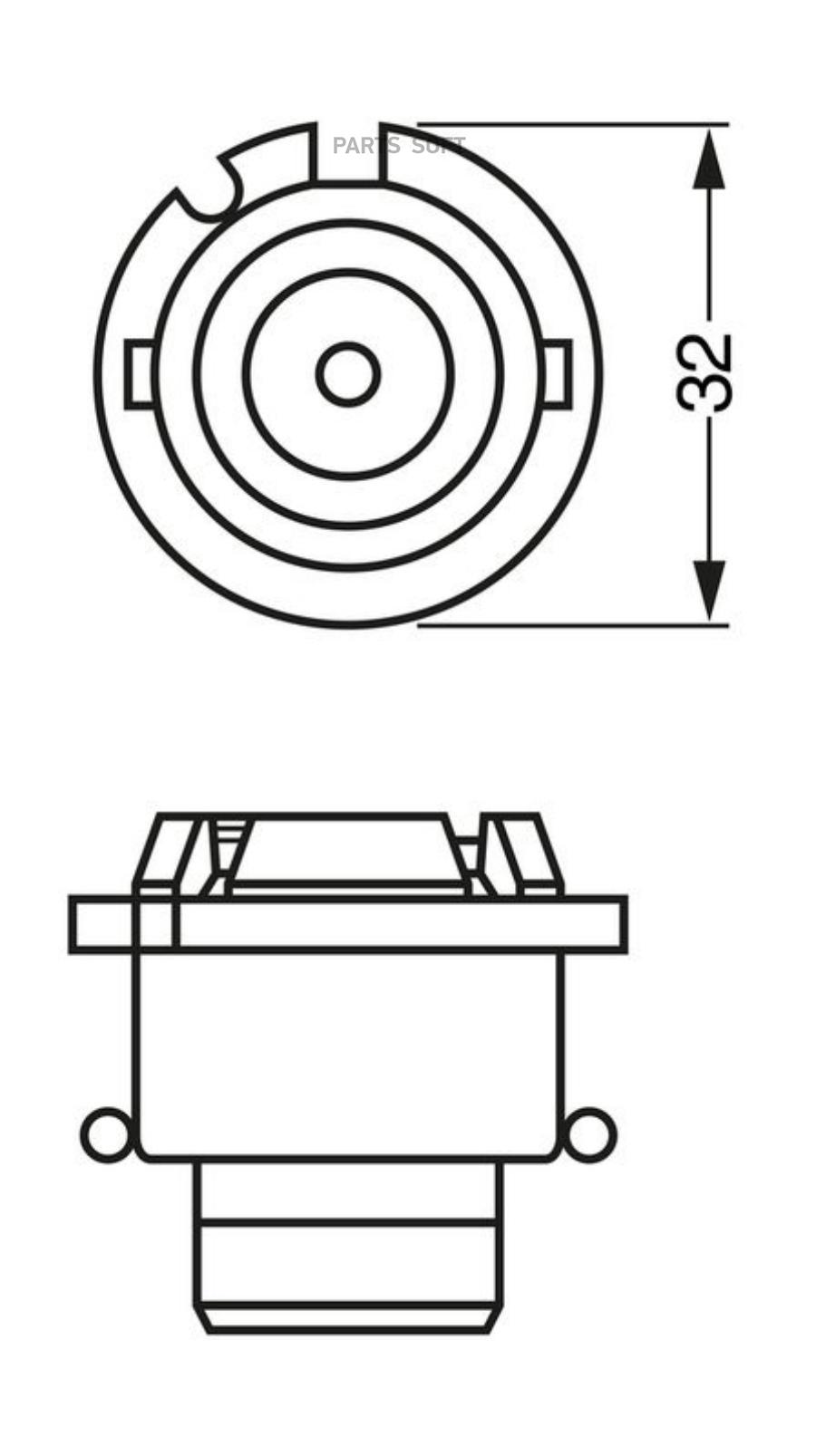 

BOSCH Лампа BOSCH 1987302914