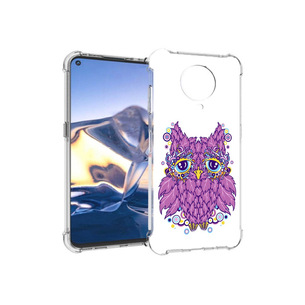 

Чехол MyPads Tocco для Nokia G10 Розовая сова (PT171673.98.147), Tocco