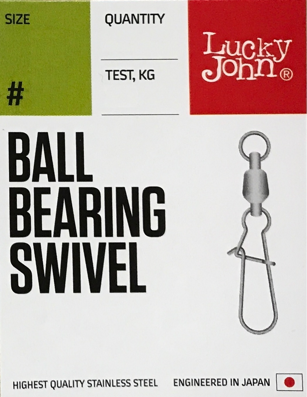 Вертлюги c застеж. и подш. BALL BEARING SWIVEL 006, 32 кг., 3шт.