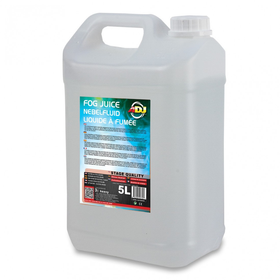 ADJ Fog Juice 3 heavy - 5 Liter Жидкость для дым-машины