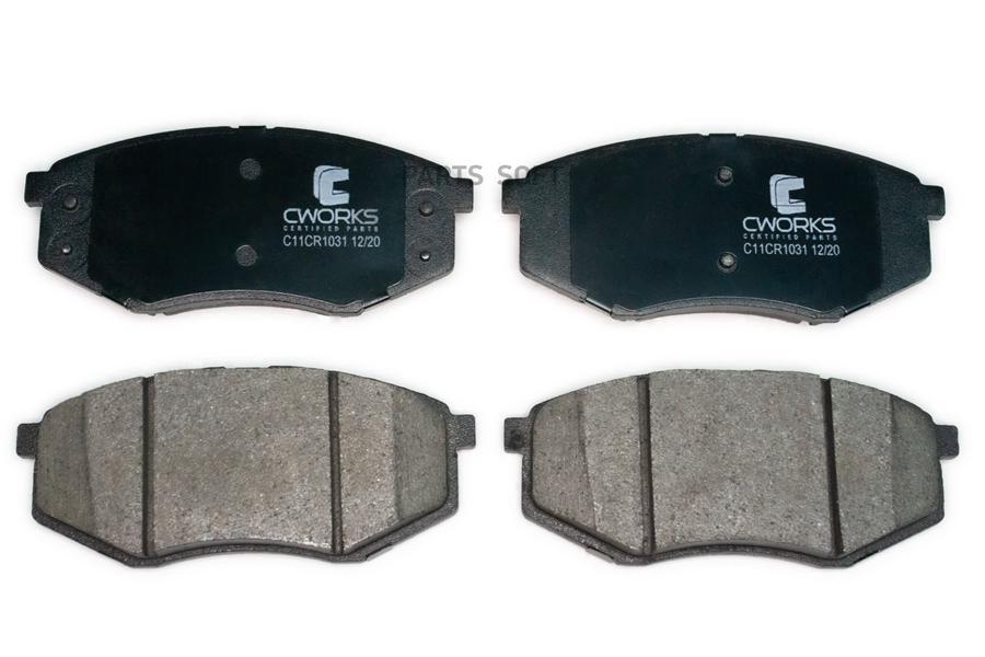 

Тормозные колодки CWORKS передние c11cr1031