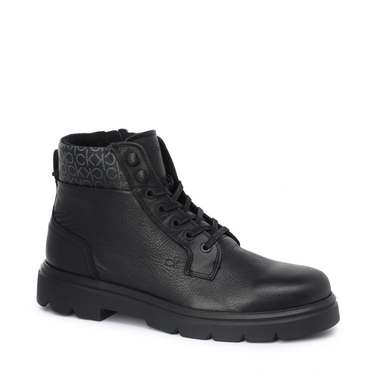 фото Мужские ботинки calvin klein lace up boot mono w hm0hm00259 цв. черный 43 eu