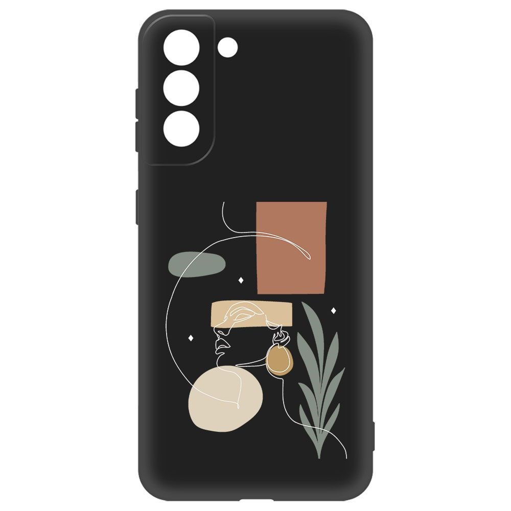 

Чехол-накладка Krutoff Soft Case Элегантность для Samsung Galaxy S21 (G991) черный