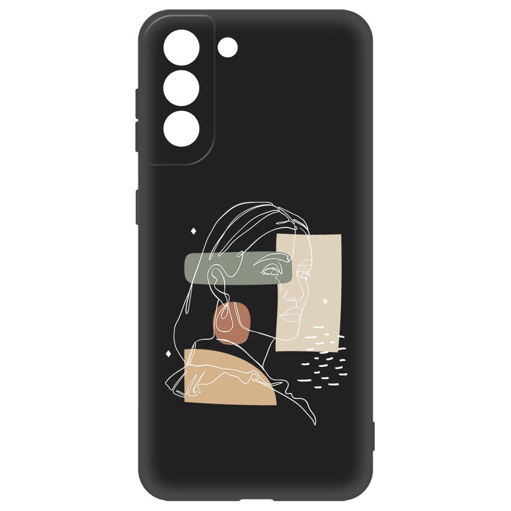 

Чехол-накладка Krutoff Soft Case Уверенность для Samsung Galaxy S21 (G991) черный