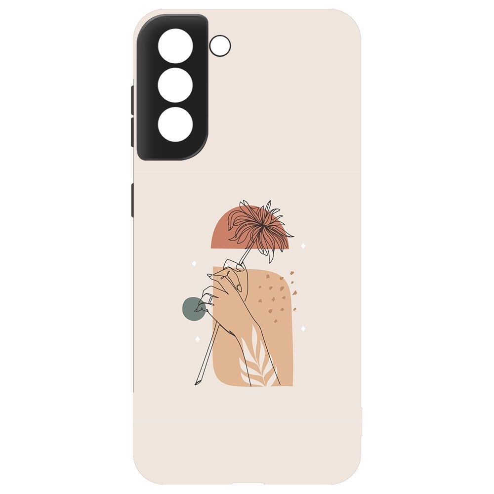 

Чехол-накладка Krutoff Soft Case Романтика для Samsung Galaxy S21 (G991) черный