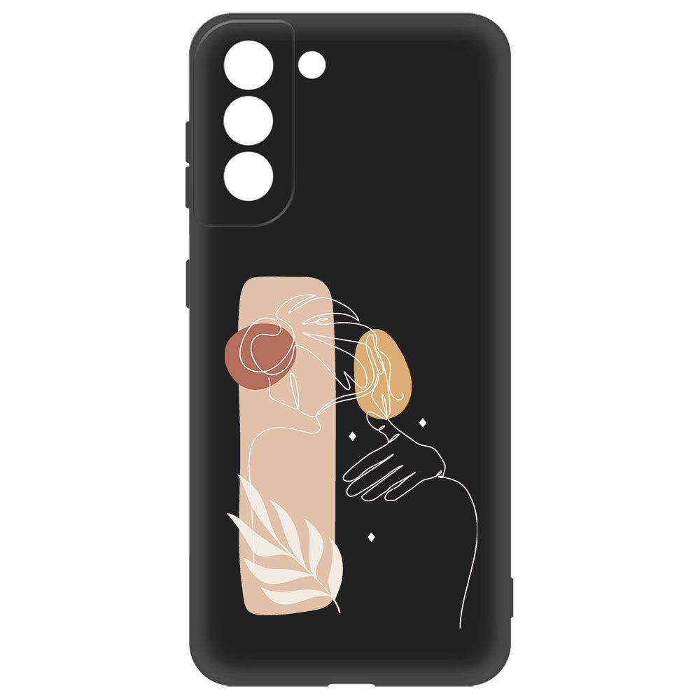 

Чехол-накладка Krutoff Soft Case Нежность для Samsung Galaxy S21 (G991) черный