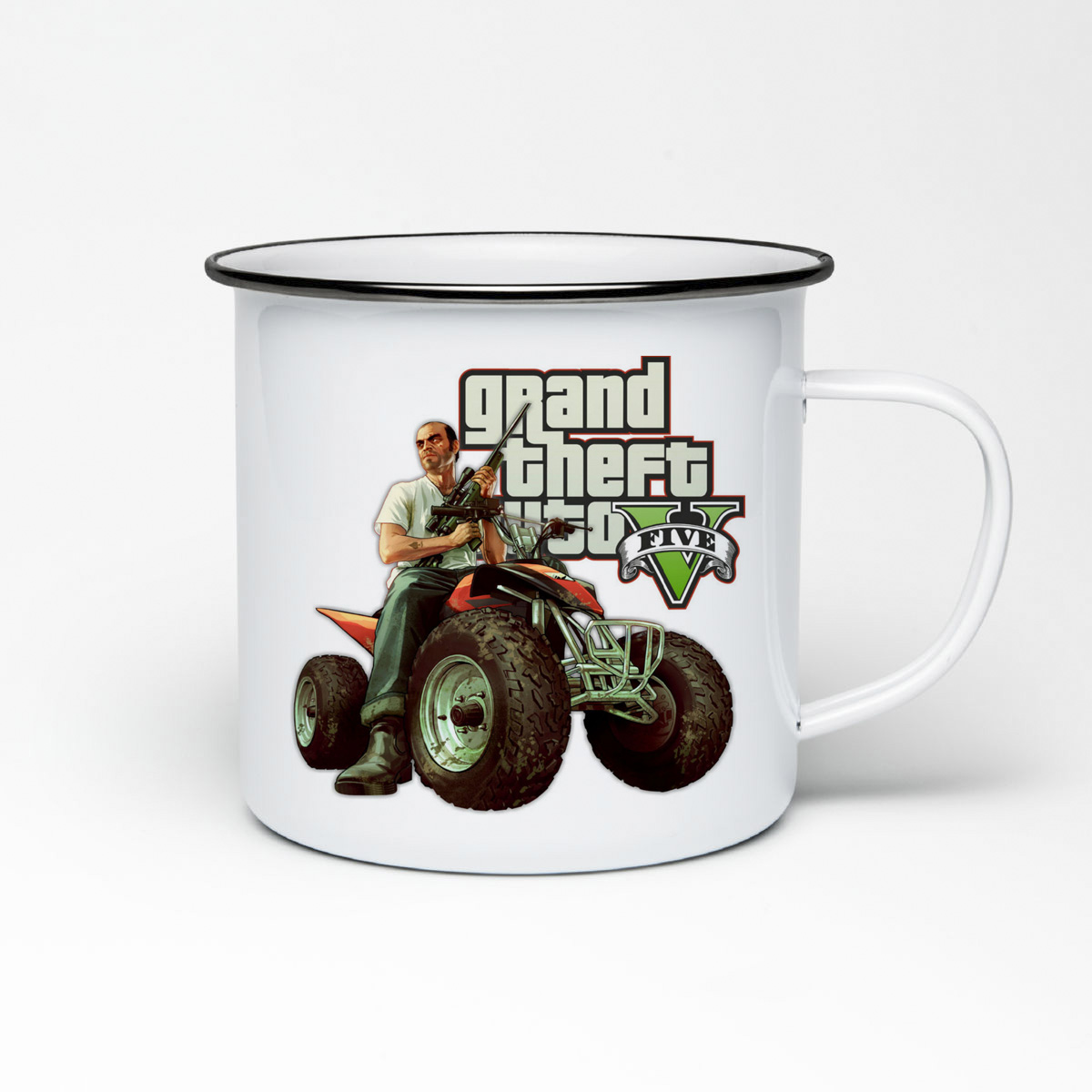 

Кружка металлическая CoolPodarok Grand theft auto2