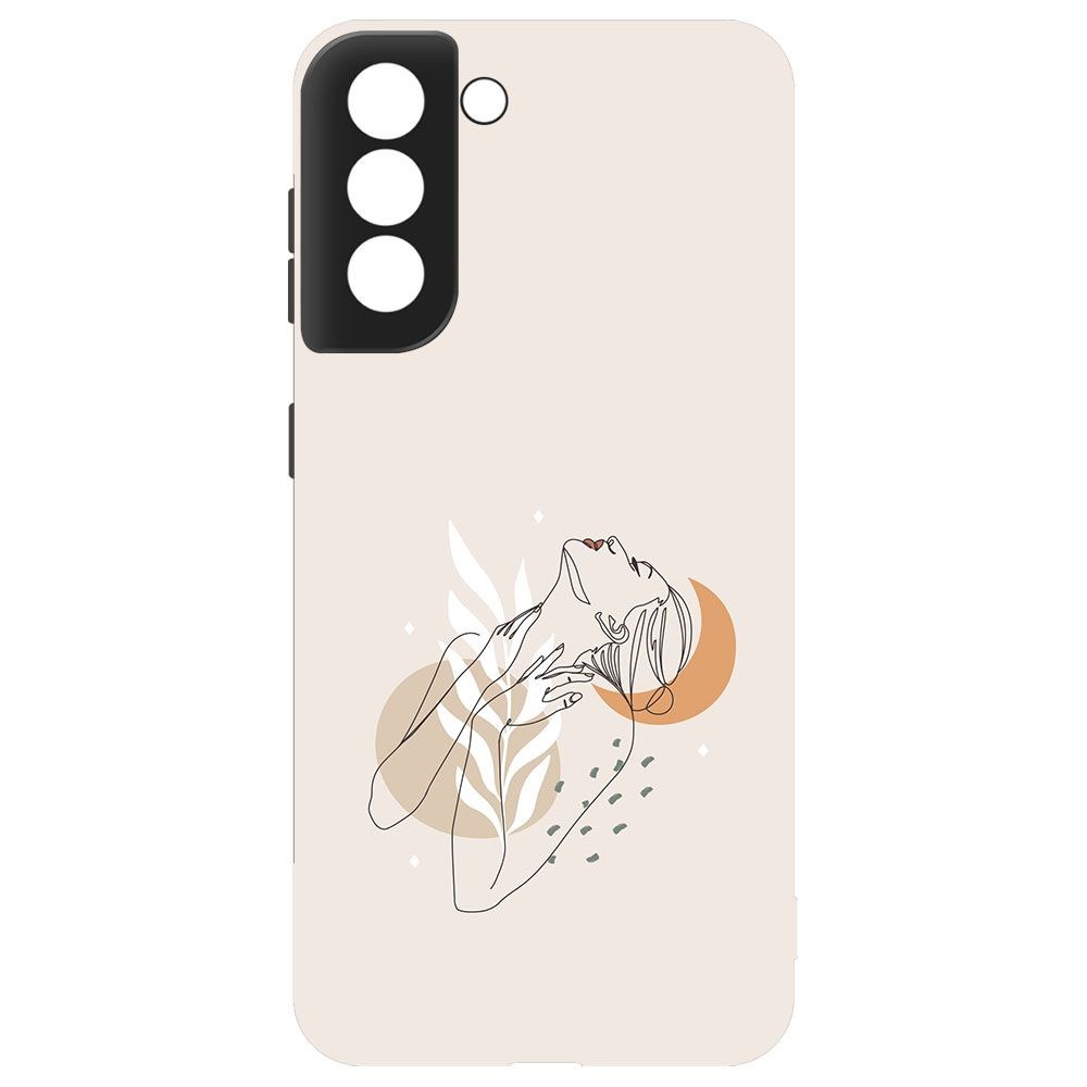 

Чехол-накладка Krutoff Soft Case Женственность для Samsung Galaxy S21 (G991) черный