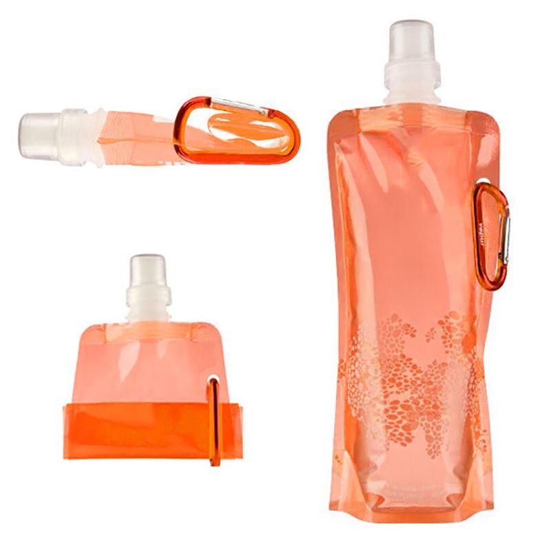 фото Складная бутылка для воды vapur (цвет: оранжевый ) nobrand