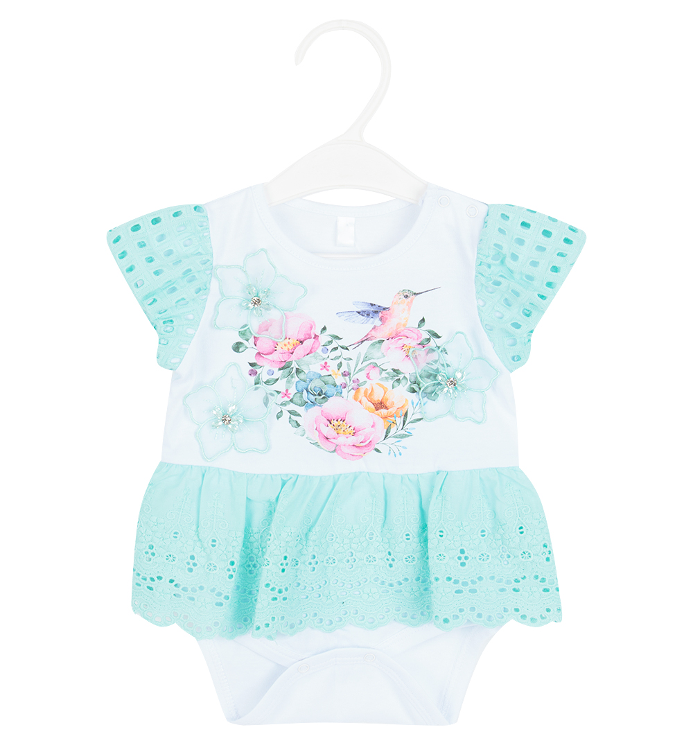 

Боди Leader Kids Колибри бирюзовый р.62, GL000640080