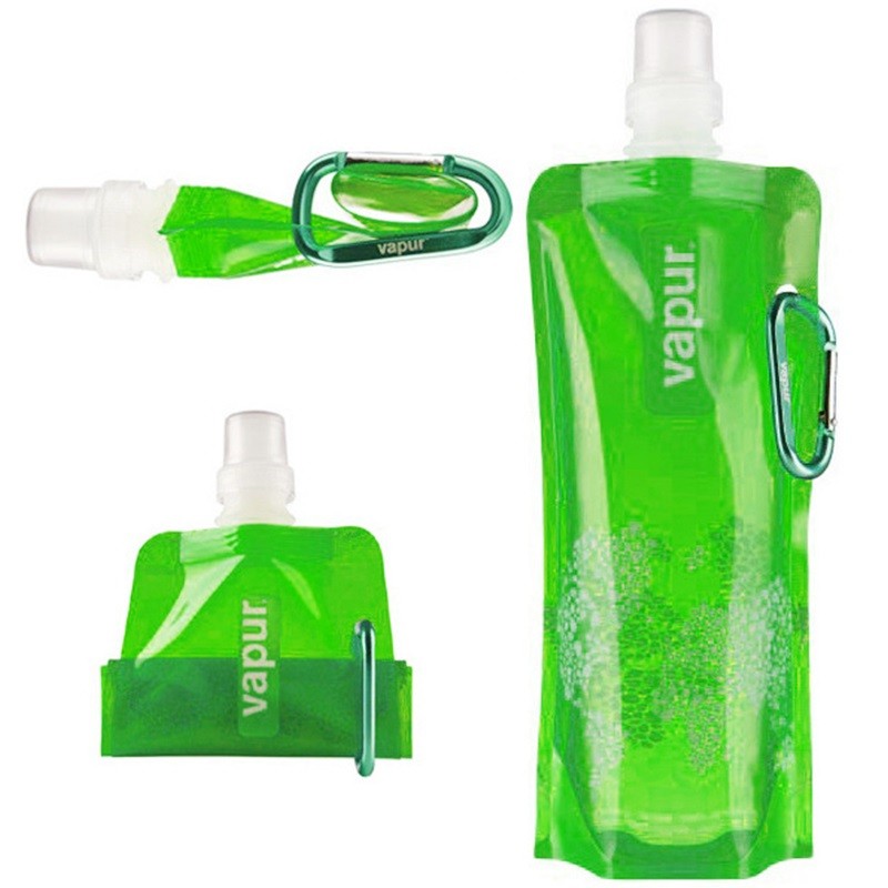 фото Складная бутылка для воды vapur (цвет: зеленый ) nobrand