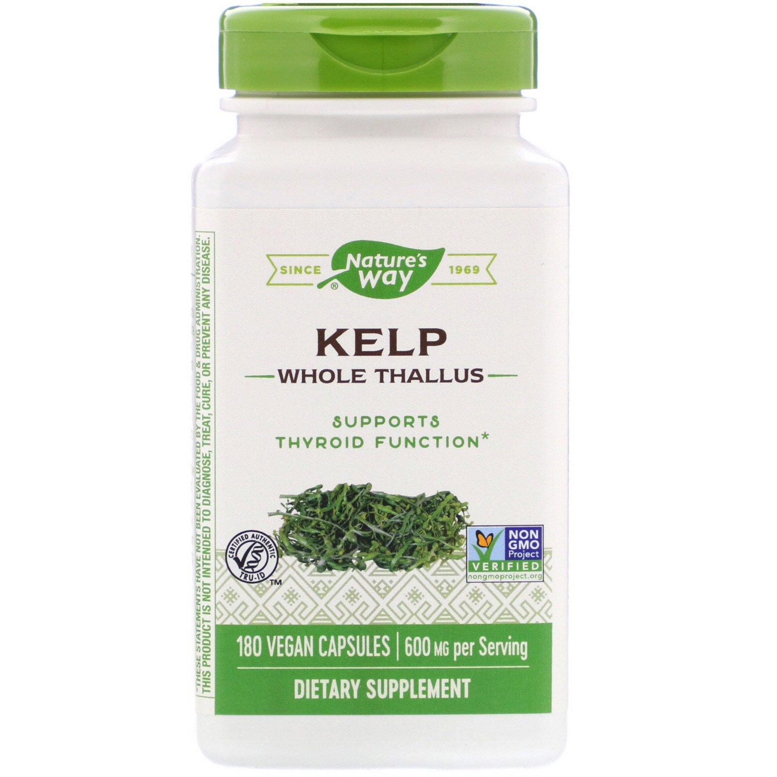 Купить Kelp 600 мг, Kelp Nature's Way 600 мг капсулы 180 шт.