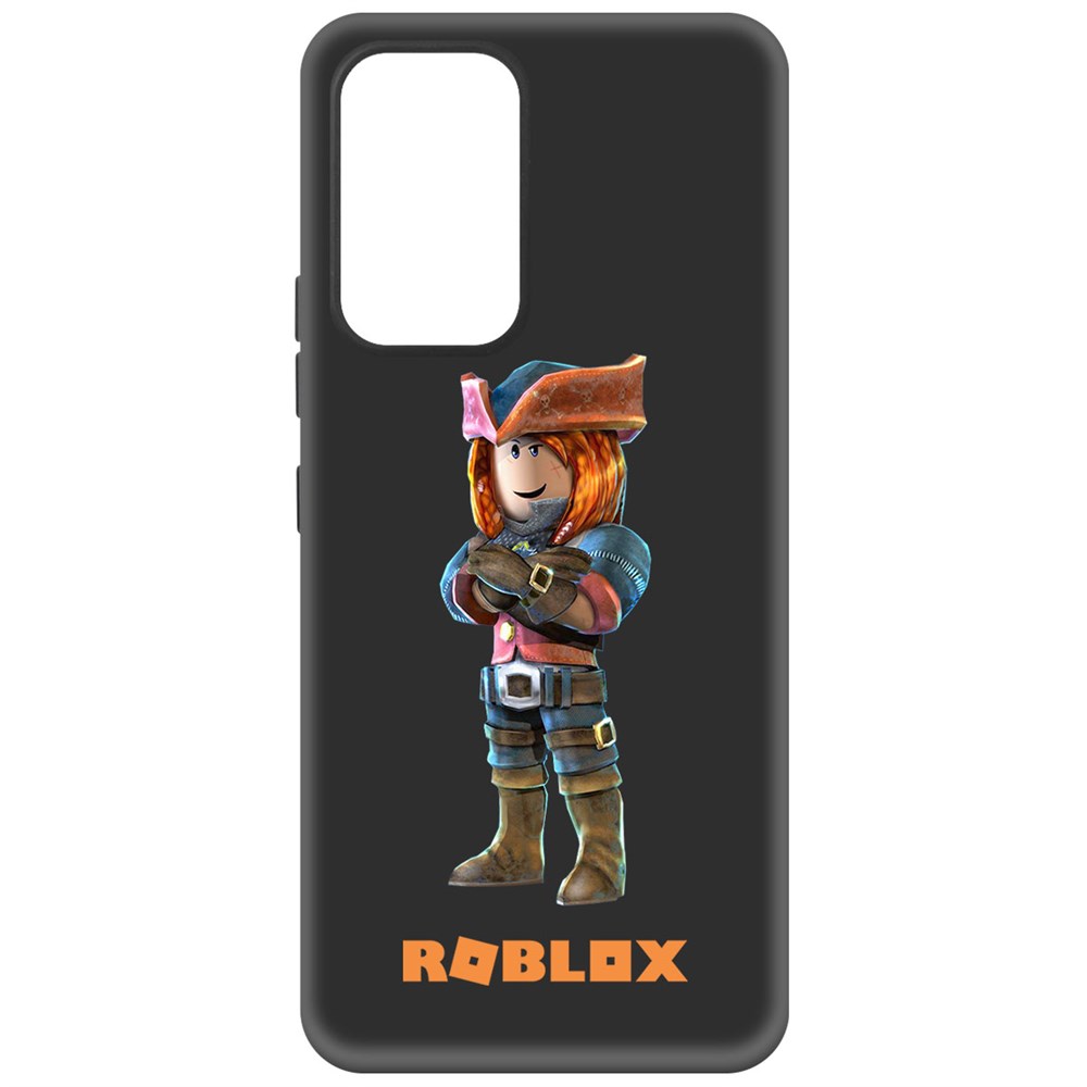 

Чехол-накладка Софт Roblox-Эзебель для Samsung Galaxy A53 5G (A536), Черный