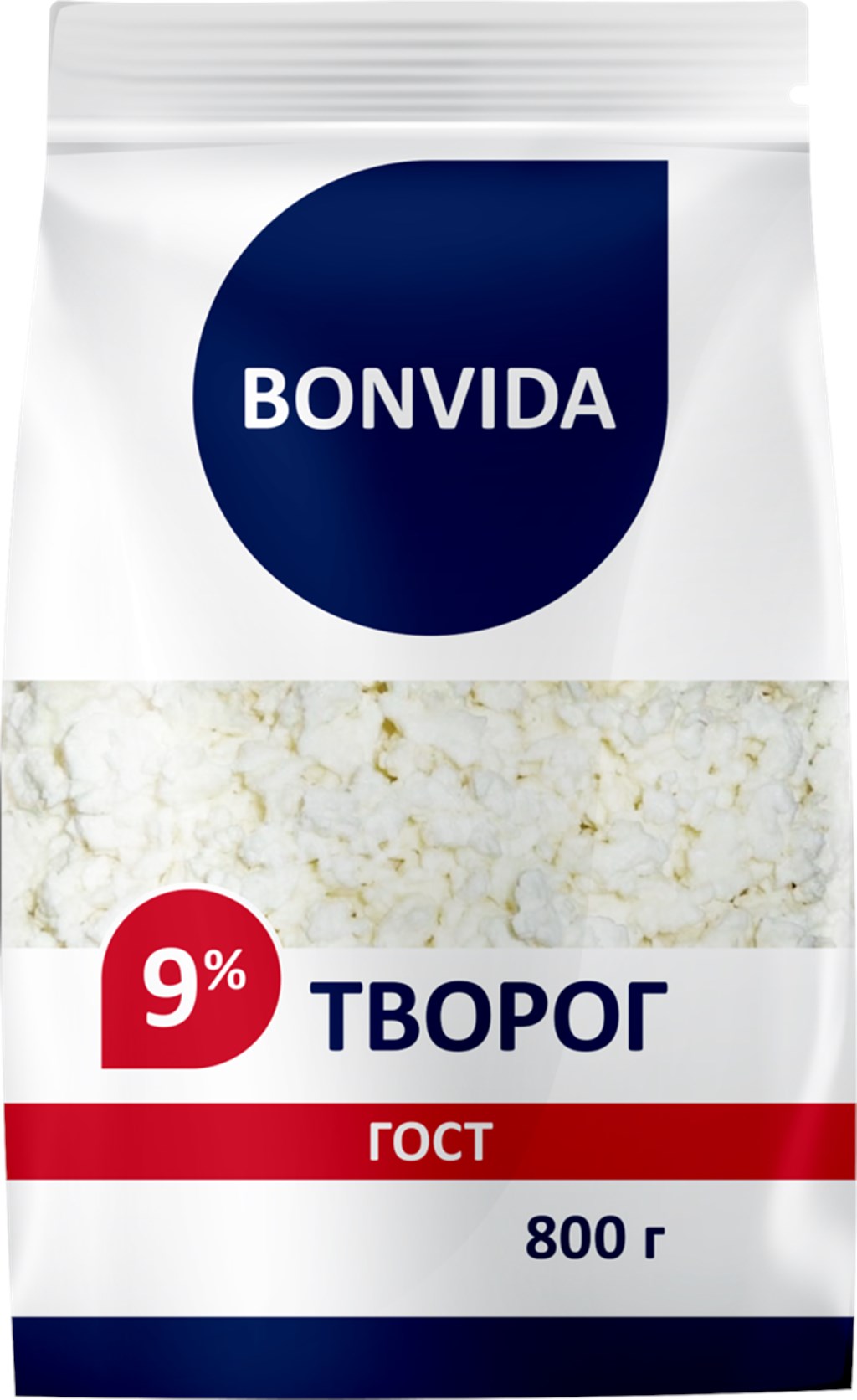 Творог Bonvida 9% БЗМЖ 800 г