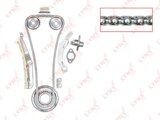 

LYNXAUTO TK0023 Комплект цепи ГРМ