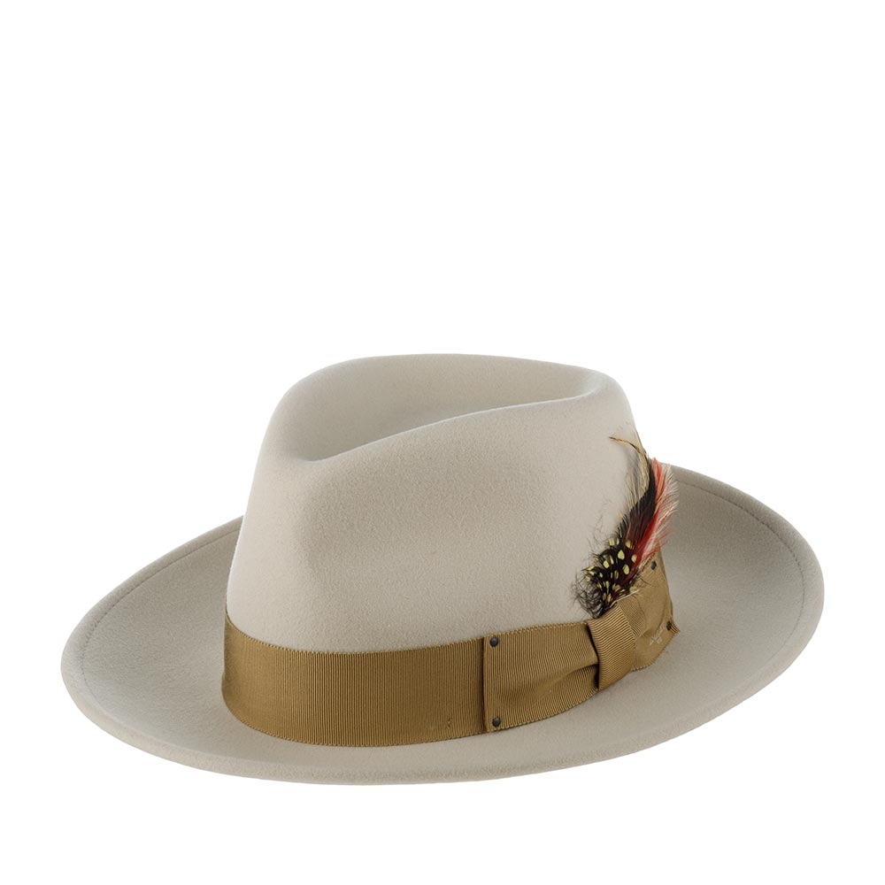 

Шляпа унисекс Bailey 7002 FEDORA кремовая, р.61, Бежевый, 7002 FEDORA