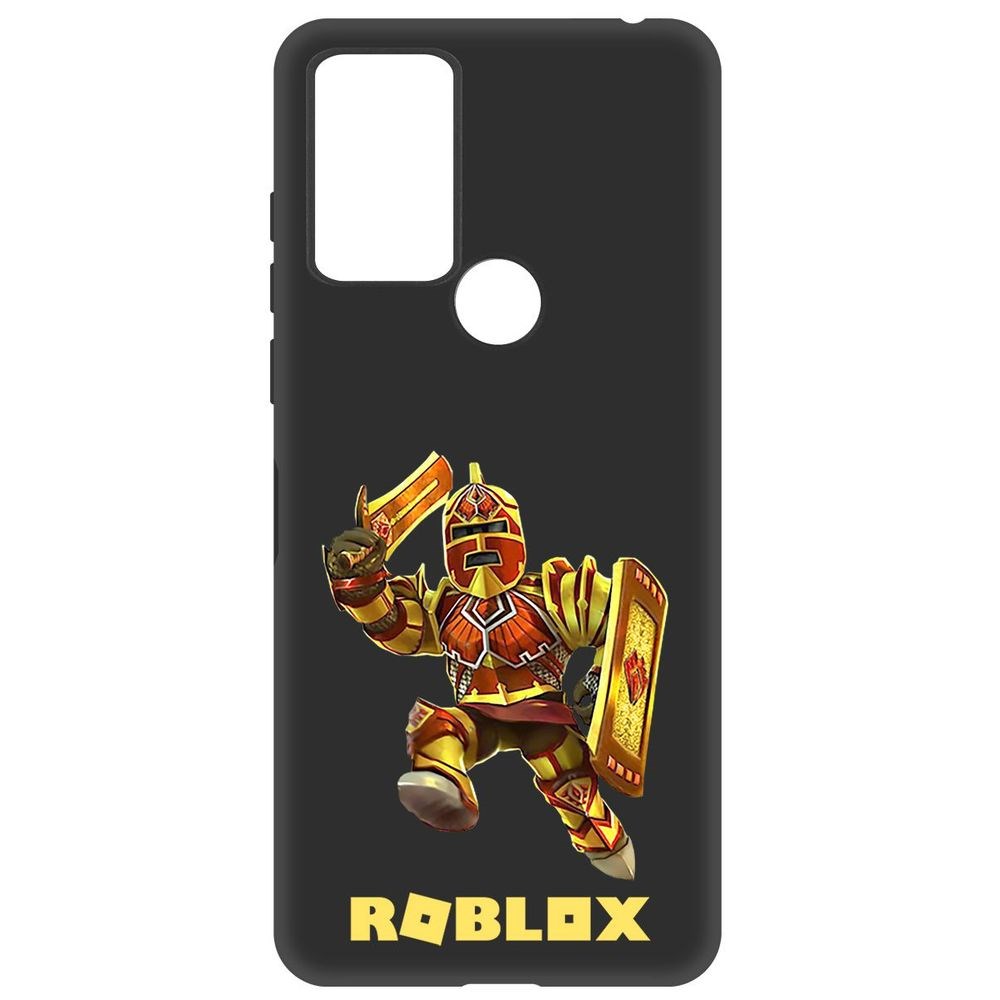 

Чехол-накладка Софт Roblox-Рэдклифф для TCL 306, Черный