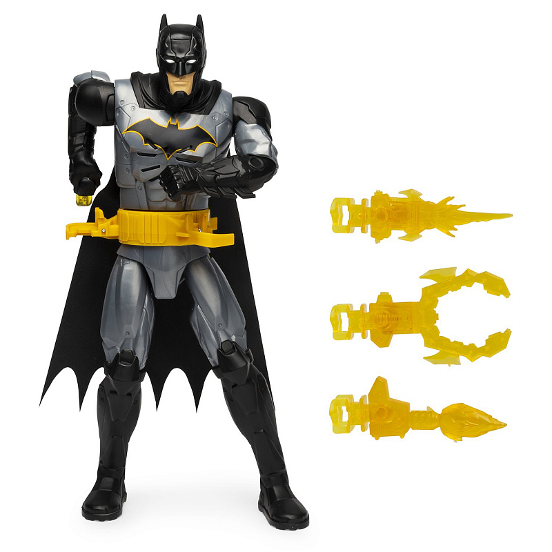

Фигурка Batman в сером костюме в непрозрачной упаковке Сюрприз Spin Master 6056742, 6056742