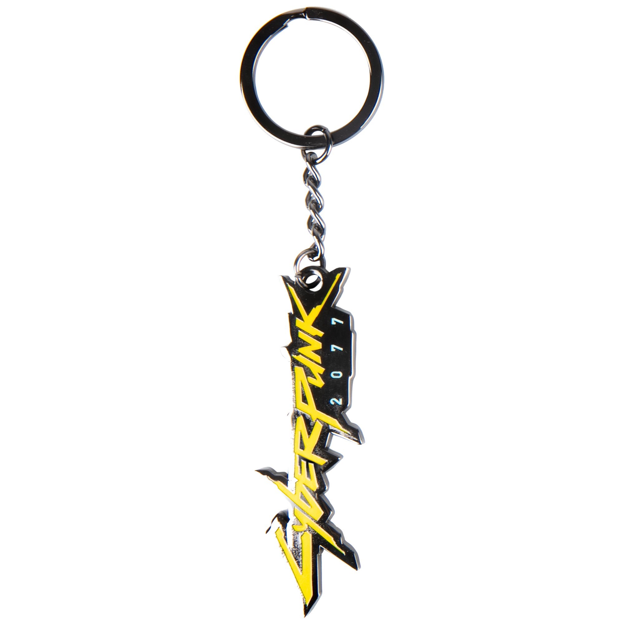 

Брелок мужской Jinx Cyberpunk 2077 Logo желтый, Cyberpunk 2077 Logo