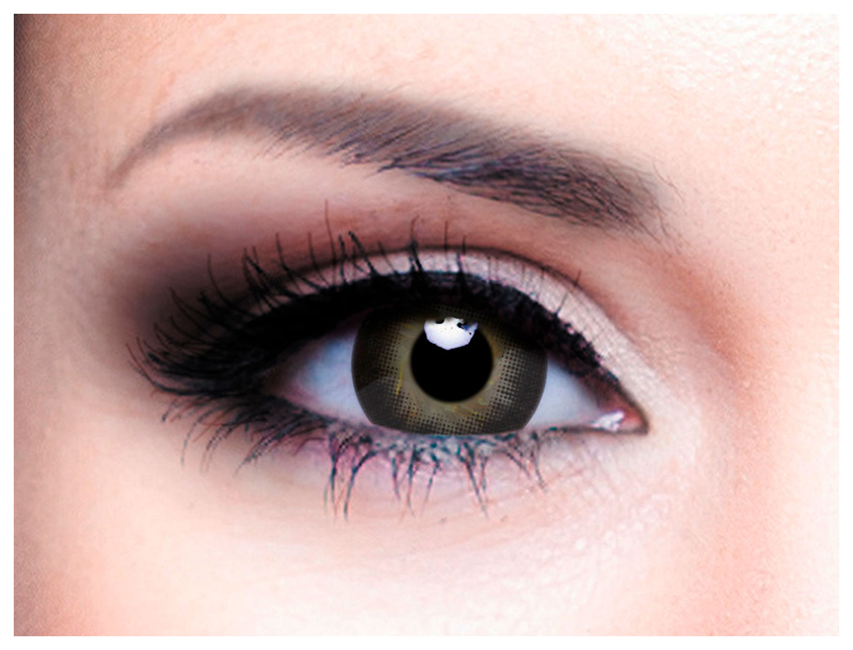 фото Цветные контактные линзы офтальмикс colors, 2 шт. pwr -3,00, r 8.6, black