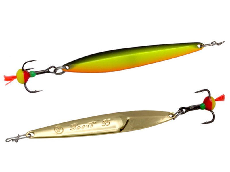 

Блесна вертикальная ECOPRO Scout 55мм 5гр, FRG, Желтый;зеленый;оранжевый