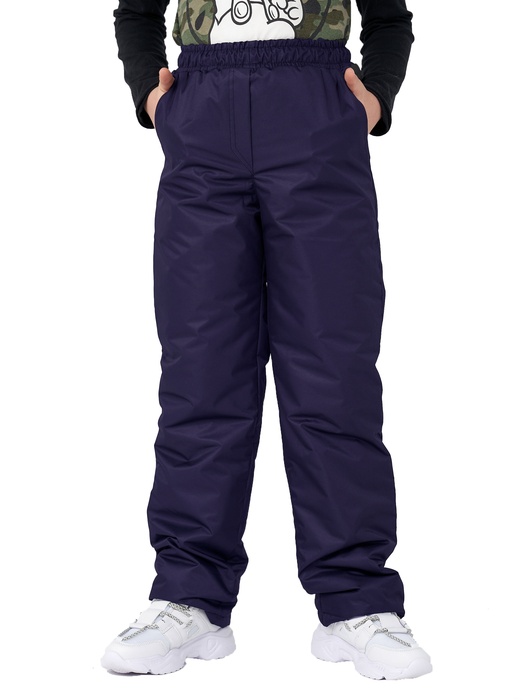 Брюки детские KATRAN Frosty зима, синий, 140