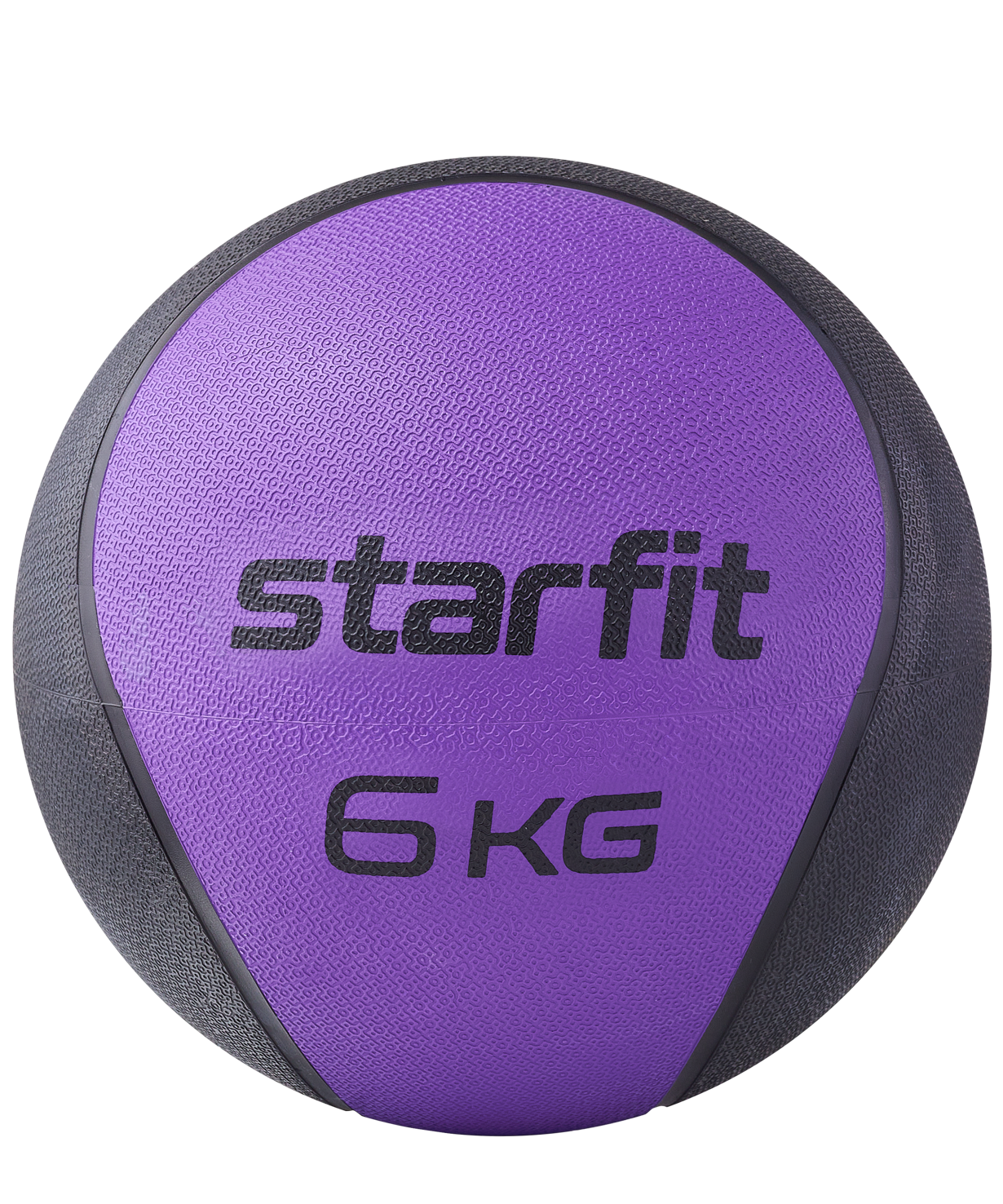 Медбол высокой плотности STARFIT GB-702 6 кг, фиолетовый