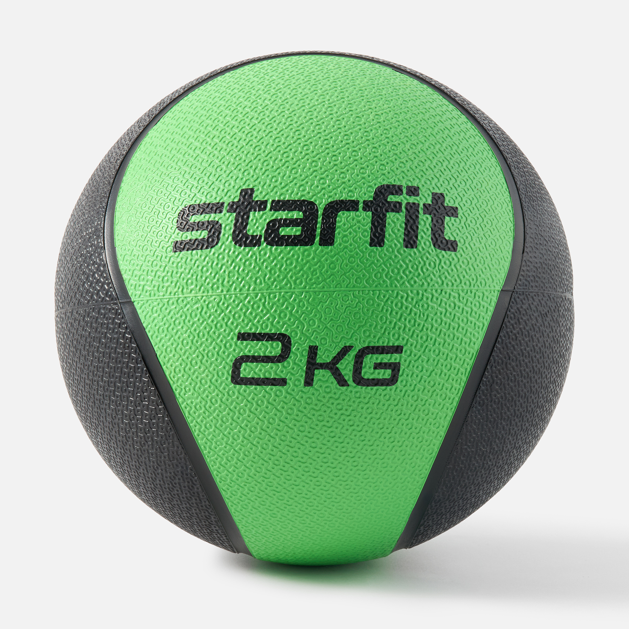 Медбол высокой плотности STARFIT GB-702 2 кг зеленый 2150₽