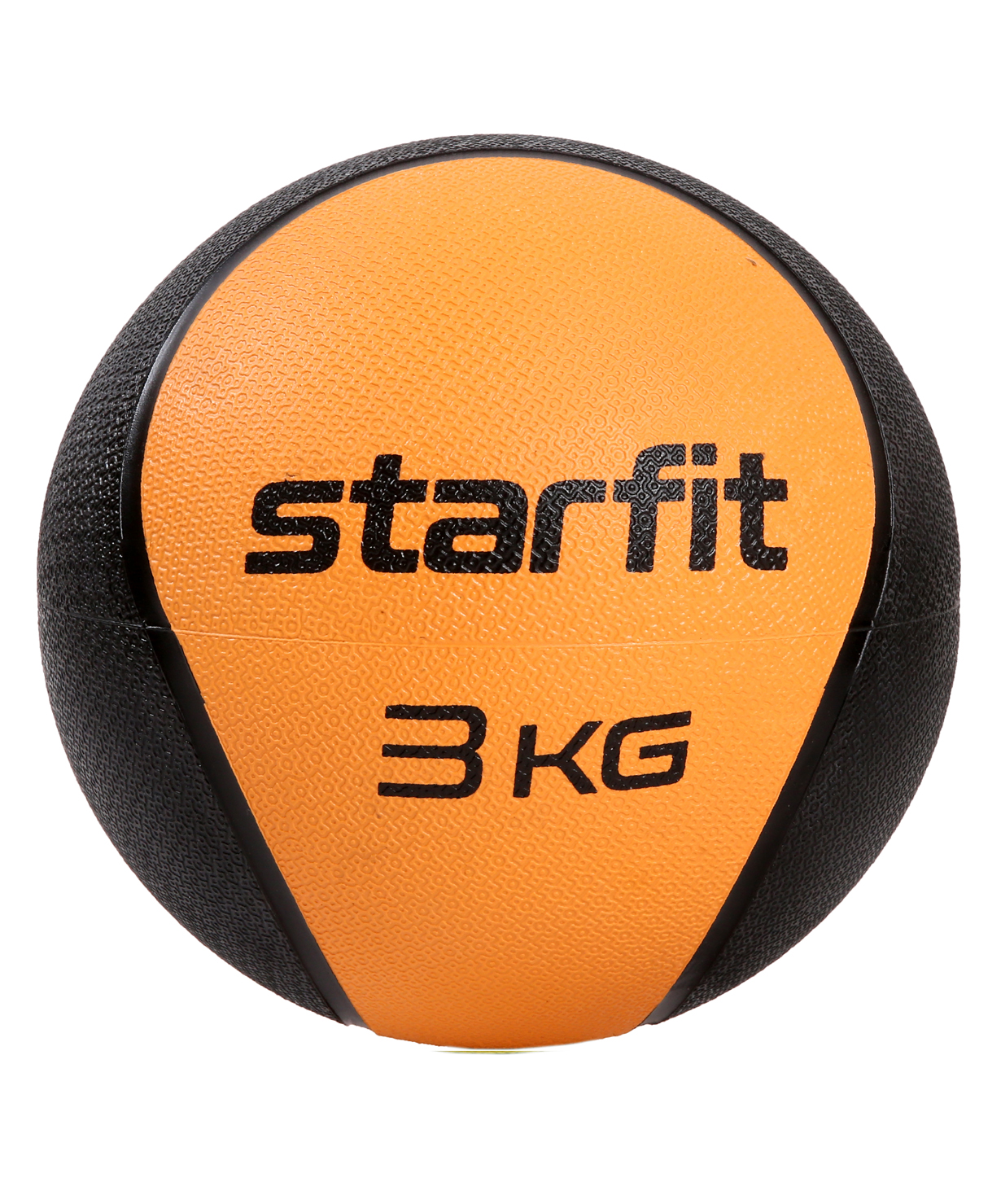 Медбол высокой плотности STARFIT GB-702 3 кг, оранжевый