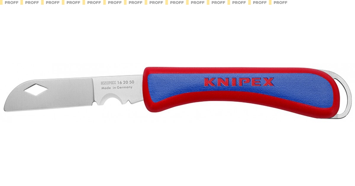 Нож электрика ,складной ,KNIPEX.KN-162050SB нож электрика fit