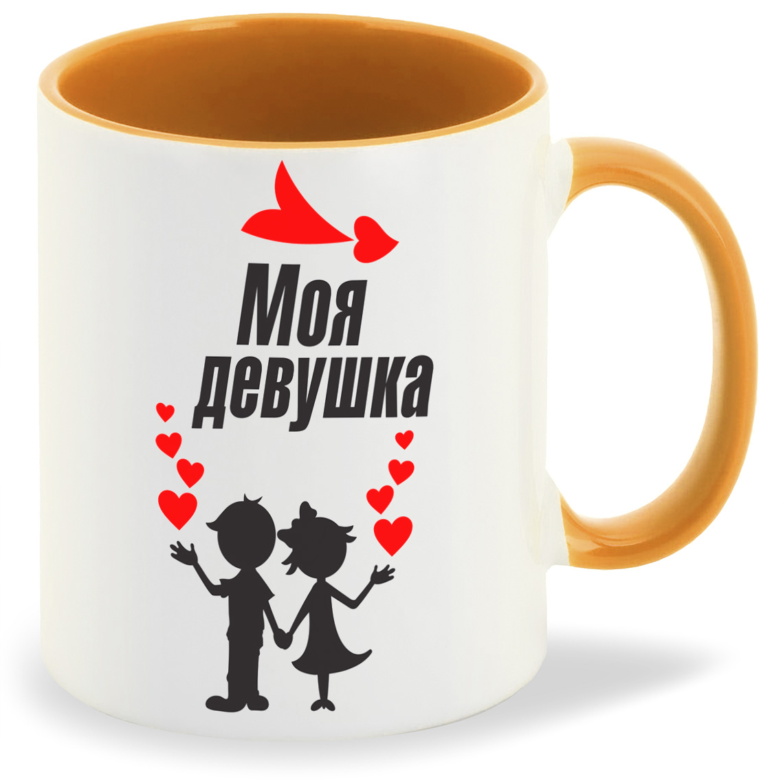 

Кружка CoolPodarok Моя девушка есть пара, Моя девушка есть пара