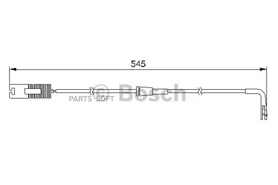 

BOSCH Датчик износа колодок BOSCH 1987474940