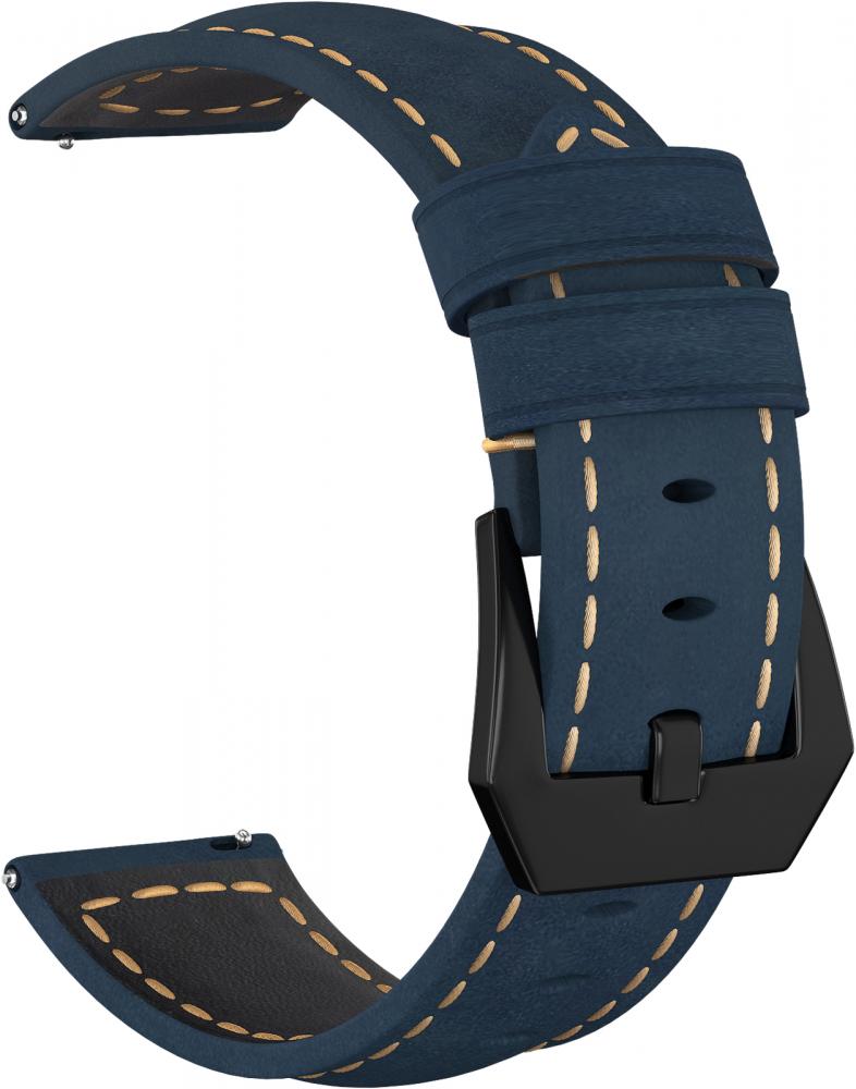 

Ремешок замшевый GSMIN Suede 2 Black 20 для Samsung Galaxy Watch 4 40мм (Синий)