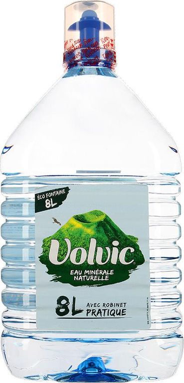 Вода минеральная Volvic негазированная столовая 8 л 1929₽