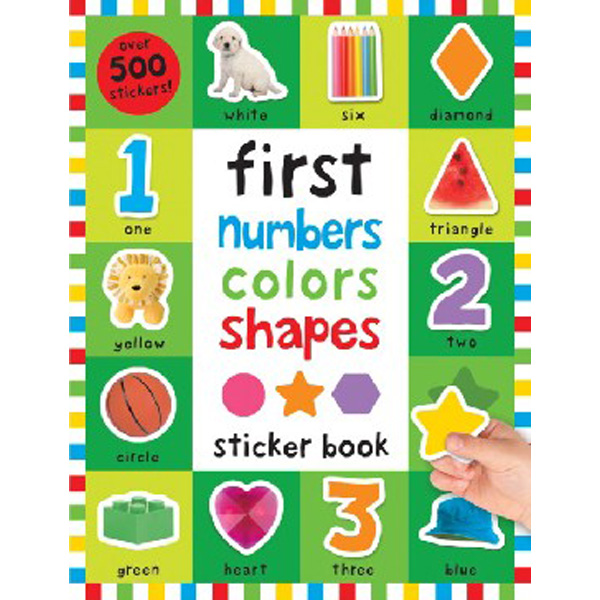 

First 100 Stickers: First Numbers, Colors, Shapes / Priddy Roger