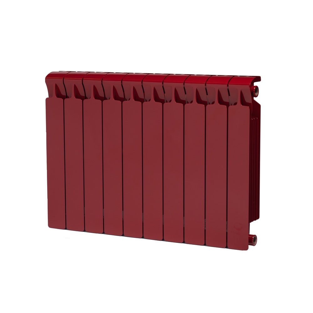 фото Биметаллический радиатор rifar monolit 500 10 секций красный (rm500103/43011)