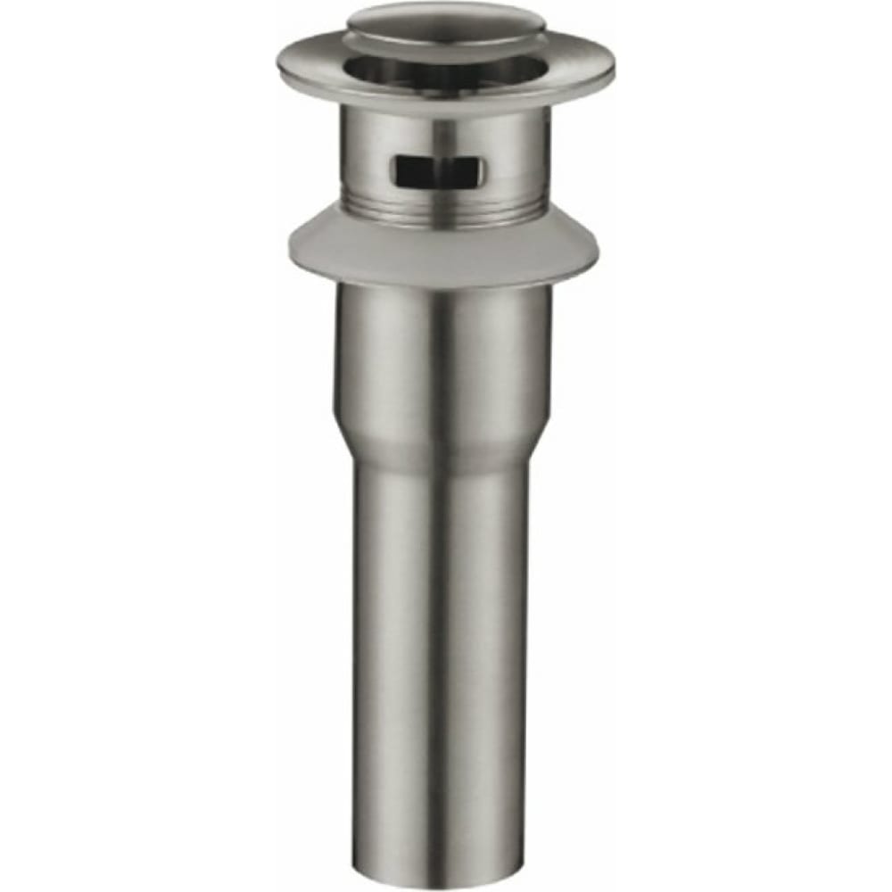фото Belbagno донный клапан для накладных раковин с системой клик-клак с переливом bb-pcu-02-in