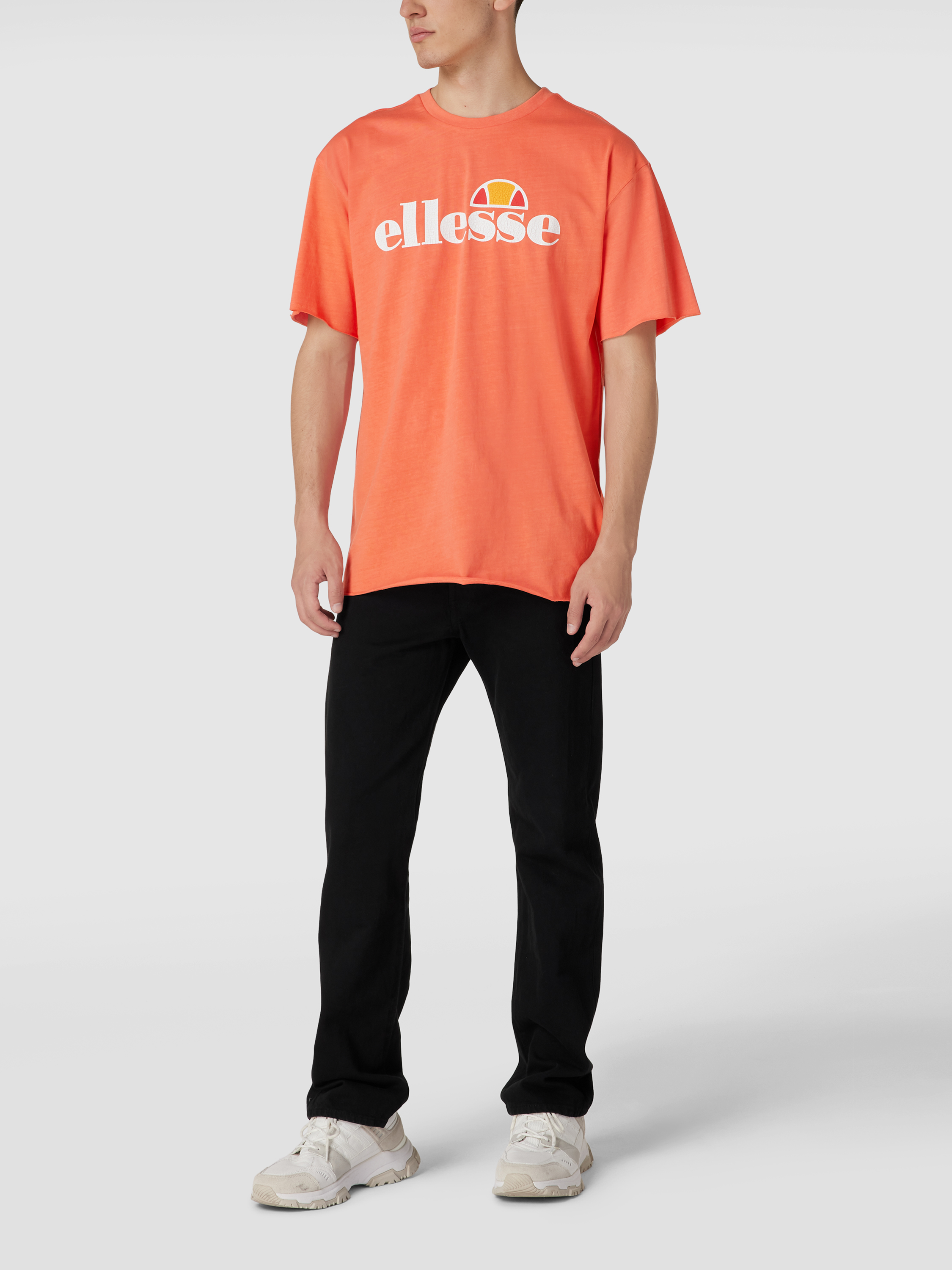 Футболка мужская Ellesse 1572854 оранжевая S доставка из-за рубежа 4050₽