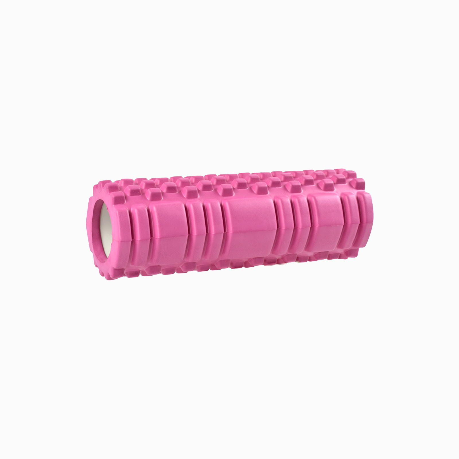 Ролик массажный для йоги CLIFF 26*9см, розовый
