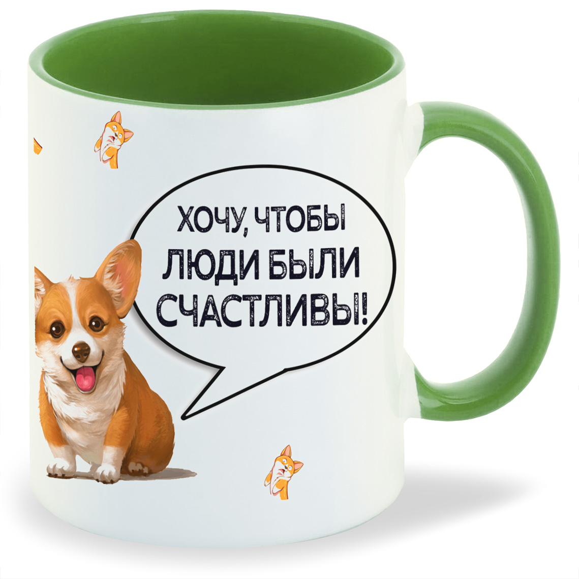 

Кружка CoolPodarok Хэллоуин Ведьма Зелёные волосы, Хэллоуин Ведьма Зелёные волосы