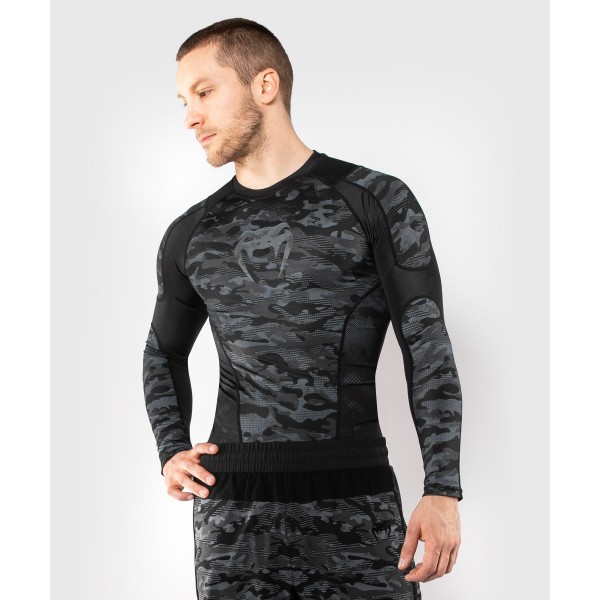 фото Рашгард venum defender l/s dark camo, s int