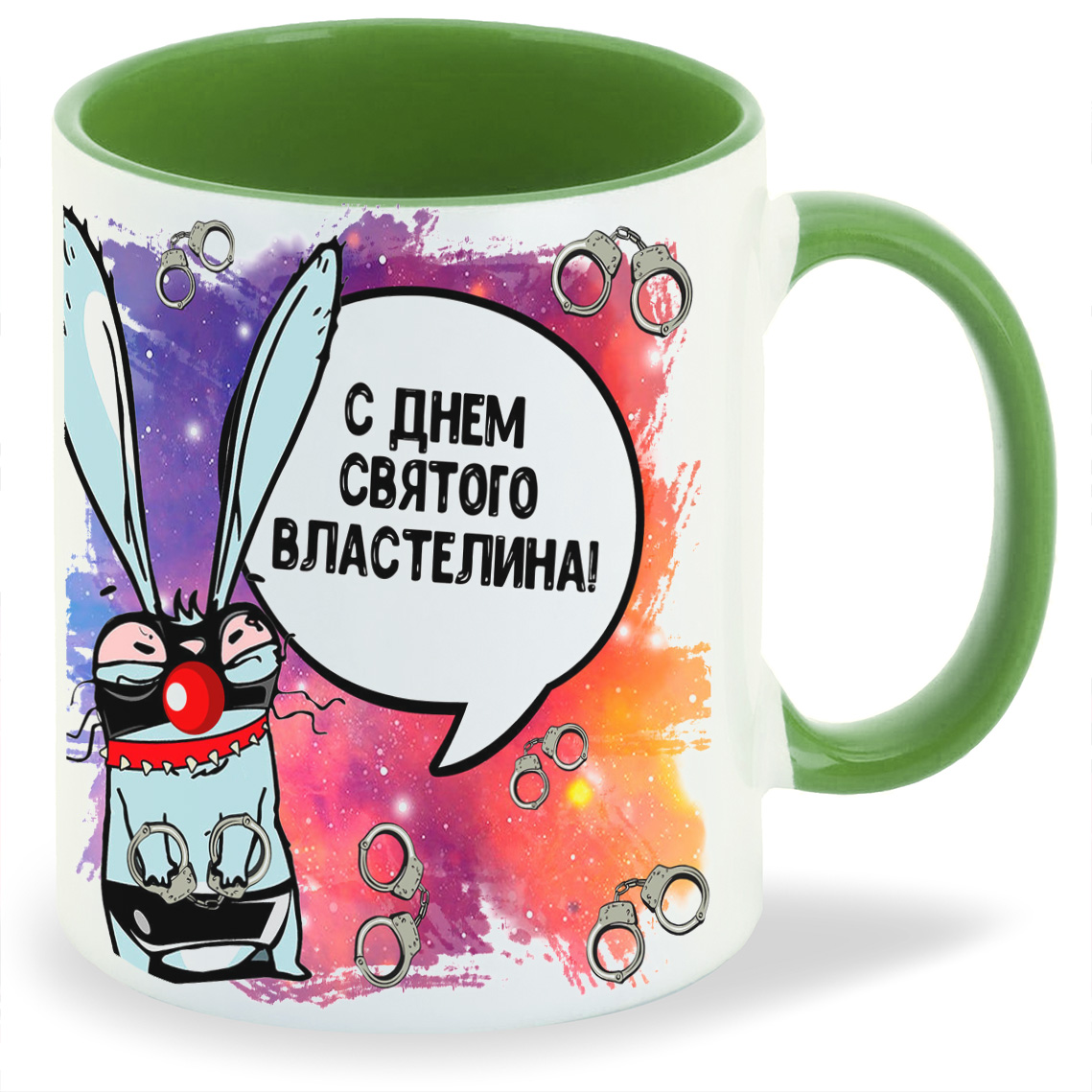 

Кружка CoolPodarok С Новым Годом Мопсы, С Новым Годом Мопсы