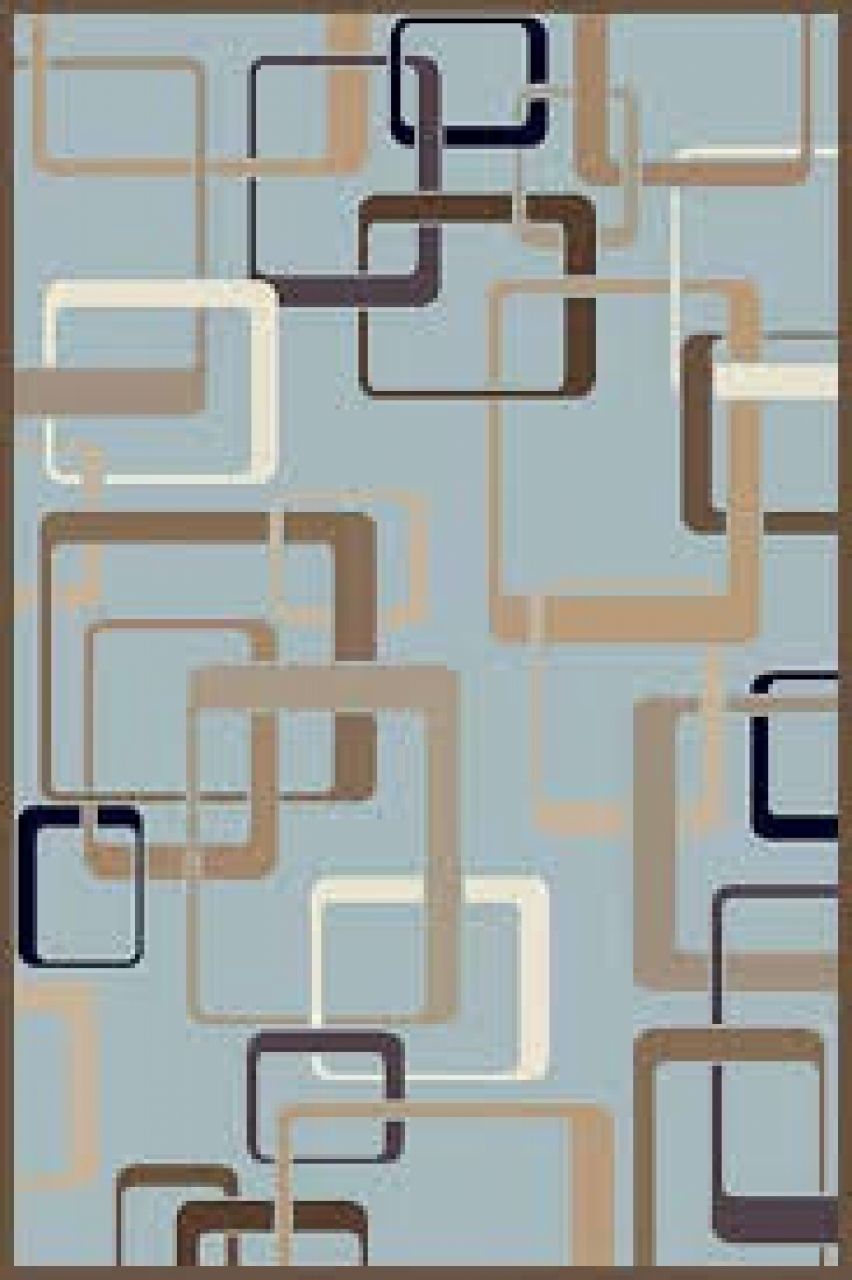 

Ковер VALENCIA DELUXE d254 L.BLUE-BROWN