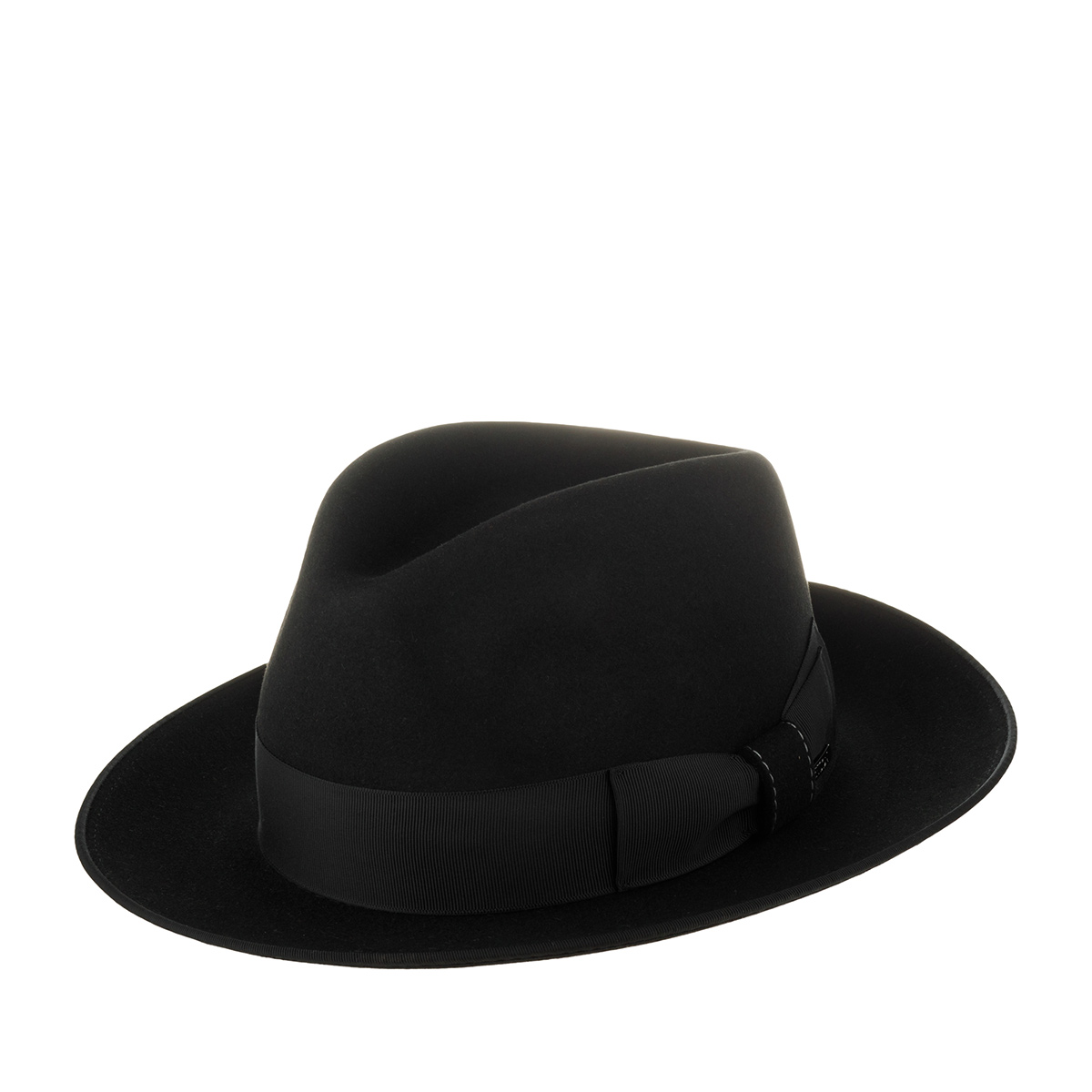 Шляпа унисекс Stetson 2118216 FEDORA FURFELT/BEAVER BLEND черная, р.58