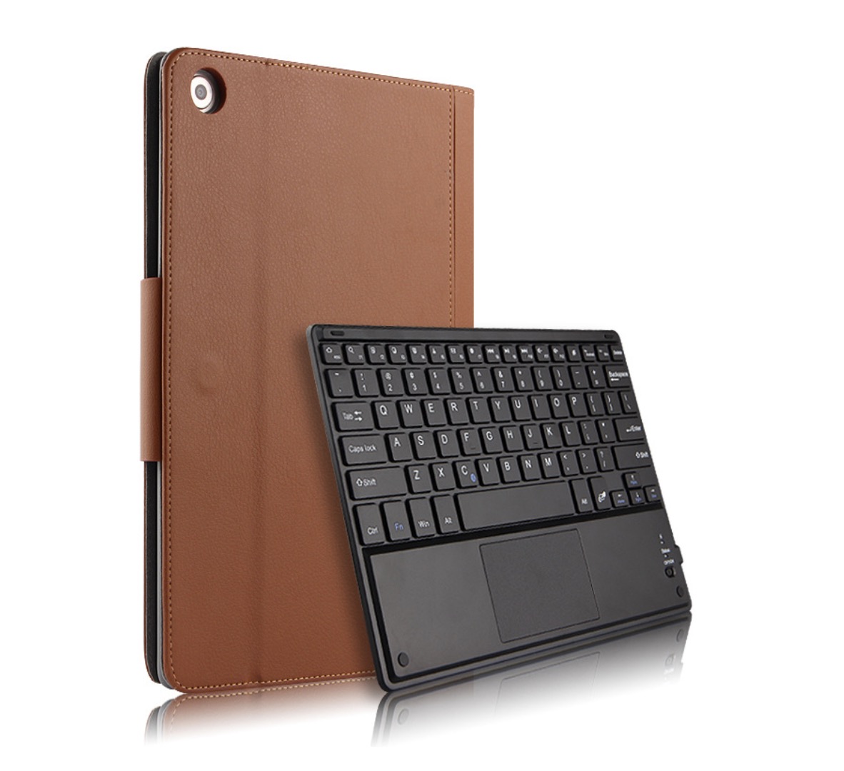 Чехол Bluetooth-клавиатура Mypads для Huawei MediaPad T5 10 (AGS2-L09/AL00/W09) Tasti Keyboard коричневый