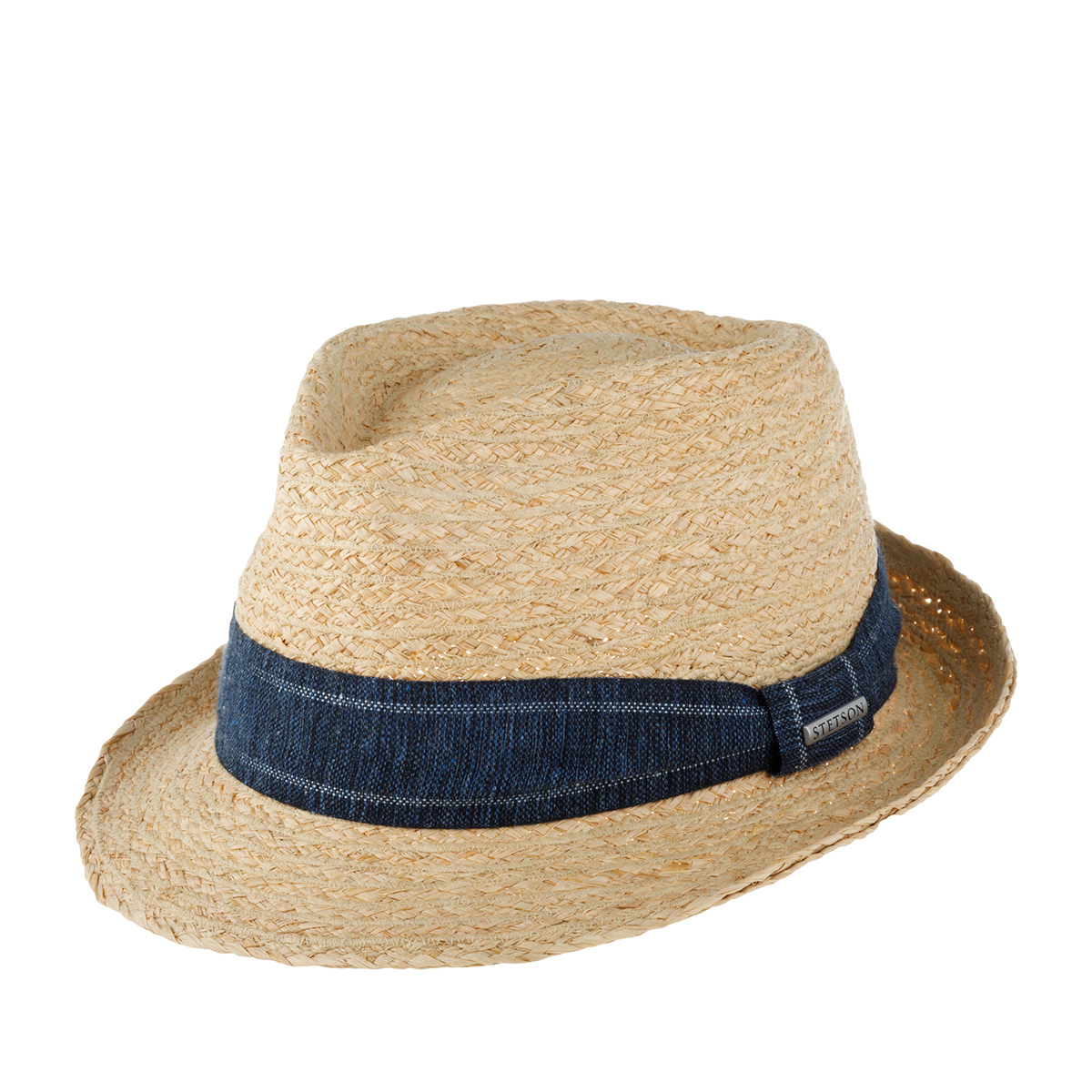 Шляпа унисекс Stetson 1238569 TRILBY RAFFIA бежевая, р.61