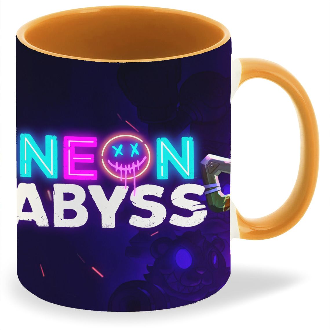 

Кружка CoolPodarok Neon abyss Неон Абис, Neon abyss Неон Абис