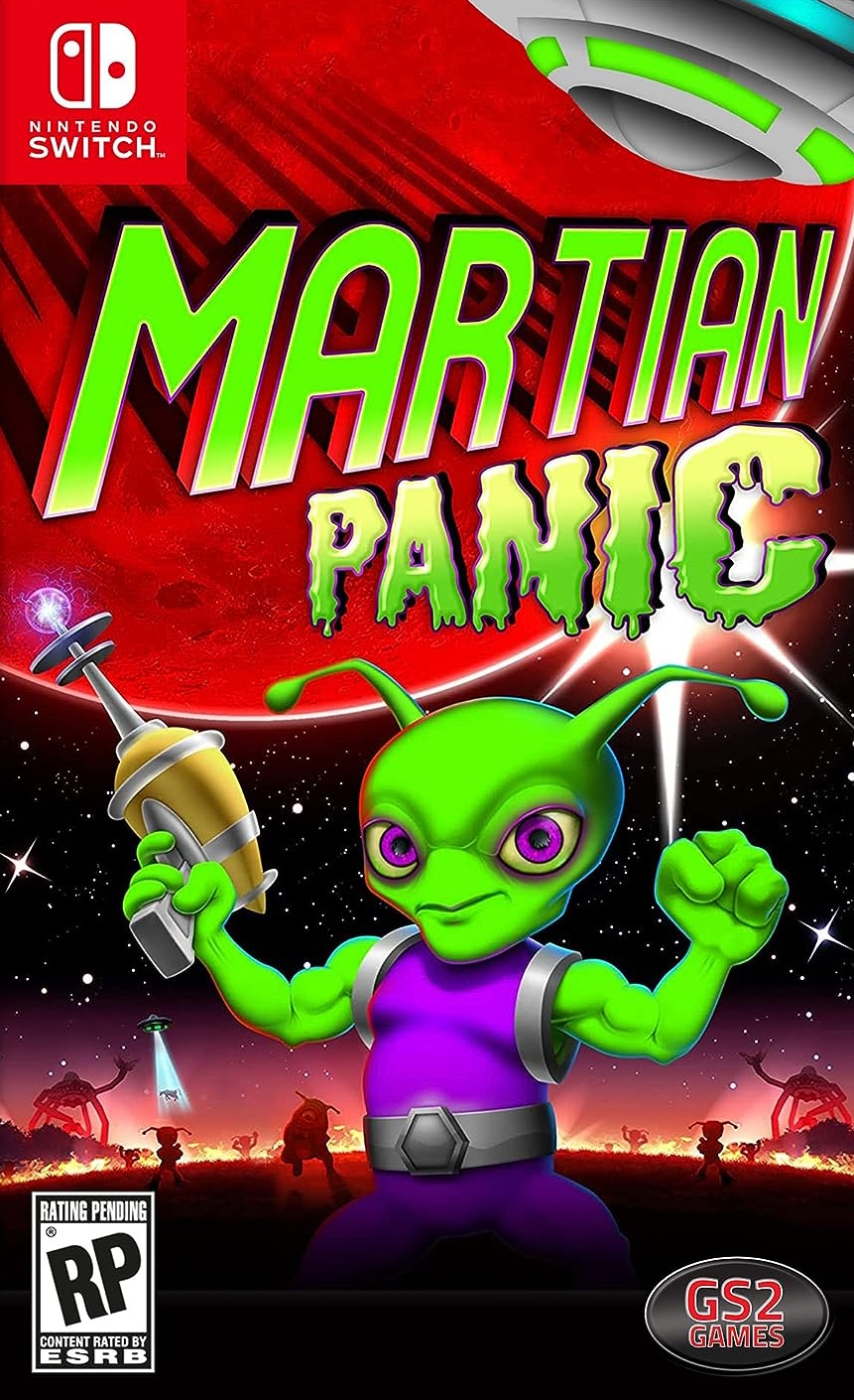 Игра Martian Panic (Nintendo Switch, полностью на иностранном языке)